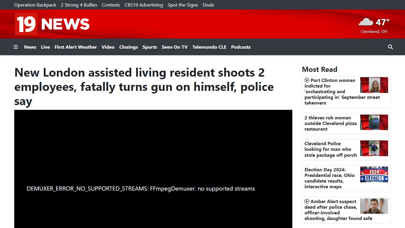 New London assisted living resident shoots 2 employees, fatally turns ...