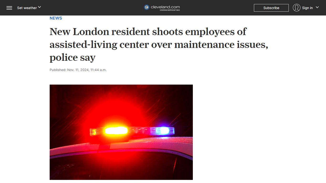 New London resident shoots employees of assisted-living center over ...